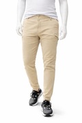Męskie spodnie typu jogger Manchra Classic, jasny beż