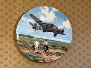 ROYAL DOULTON Talerz ozdobny porcelanowy SAMOLOT