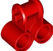 LEGO TECHNIC CROSS BLOCK 2X1 RED 6280393/42163