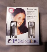 Kolczyki Wkrętki Stokrotki z pistoletem do przebijania