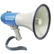 Megafon z syreną Manutan 