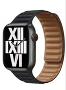 Apple Watch Leather Link Black 45/46/49mm