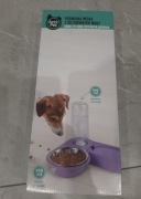 podwójna miska z dozownikiem wody