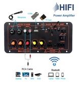 Wzmacniacz audio Bluetooth D300 600 W