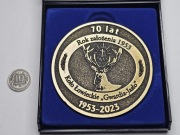 MEDAL OKOLICZNOŚCIOWY ŁOWIECKI - 70 LAT KŁ GWARDIA-JASŁO