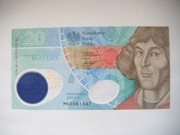 POLSKA  20 zł 2023 r. MIKOŁAJ KOPERNIK + Folder  UNC 