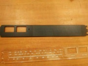 UNITRA ZRK amplituner AT 9100 9010 skala płytka spod skali żyłka 