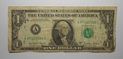 Stary banknot 1 Dolar 1977 A