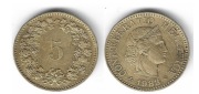 S02 Szwajcaria 5 rappen 1983