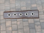 Lampa wisząca rustykalna.