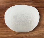 Poduszka okrągła piłka baranek boucle beż ecru 27 cm NOWA
