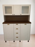 Nowy kredens w stylu PRL – idealny do kuchni, jadalni lub salonu! 