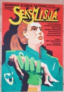 SEKSMISJA Plakat filmowy Oryginał Kościelniak 1983