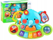 INTERAKTYWNE Pianinko Muzyczne - Muzyczny Słodnik PL/ENG Dźwięki Światła