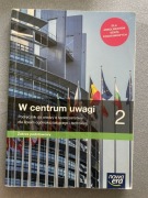 Podręcznik - W centrum uwagi WOS 2 Liceum technikum Zakres podst Stan dobry