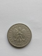 Moneta 50 gr 1992r, z obiegu 