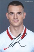 Jakub KAMIŃSKI oryginalny autograf POLSKA LECH