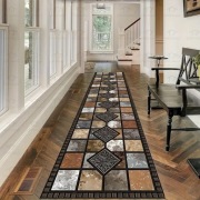 Długi Dywanik z Kryształowego Aksamitu z Antypoślizgową Podstawą