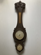 BAROMETR HYGROMETR FISCHER Made GDR NIEMCY STARY