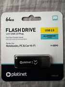Nowy pendrive Platinet Flashdrive 64GB USB 2.0