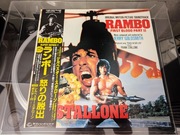 OST RAMBO FIRST BLOOD PART II Z PLAKATEM! JAPAN NM OBI JERRY GOLDSMITH 