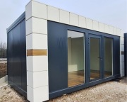 Kontener Handlowy Mieszkalny Pawilon Biurowy Usługowy 6x3 7x3 OD RĘKI 