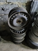 Felgi stalowe KOMPLET ET50 6,5jx16" 5x108 Ford C-Max MK2 z czujnika 433Mhz