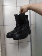 buty męskie 41 unisex CAN eleganckie planowe emo goth skórzane czarne wizy