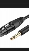Kabel przewód XLR JACK 6.3 mm.Ugreen AV131