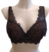 GUY DE FRANCE koronkowy biustonosz push-up 80B