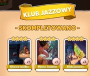 Coin Master KLUB JAZZOWY urocza randka panna jazmin zestaw