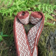 Krajka tkana na tabliczkach -Birka B22