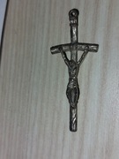 Krzyż papieski, na wisiorek albo do różańca.