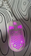 Myszka gamingowa RGB biała
