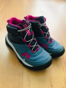 Buty turystyczne dla dzieci Quechua Crossrock Mid wodoodporne, rozm. 28.