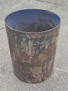 Rura stalowa 435 x 2 mm - walec przepust zbiornik grill kominek koza