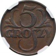 5 groszy 1928 NGC 