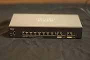 Switch Zarządzany CISCO SG350 10MP 8xGIGA POE 2xSFP Managed