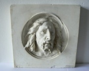 Płaskorzeźba gipsowa Jezus. Panel ścienny XIX/XX wiek