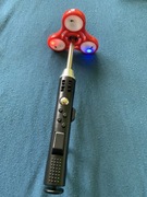 FIDGET SPINNER ANTYSTRESOWA ZABAWKA SENSORYCZNA czerwony