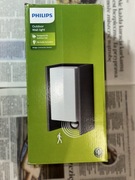 Lampa Ogrodowa LED Kinkiet BRIDGE z Czujnikiem Ruchu Prostokątna PHILIPS