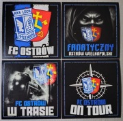 Vlepki 8x8, Lech Poznań, FC Ostrów + gratisy 