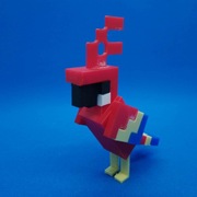 Papuga z Minecrafta – figurka 3D