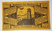 Niemcy Klein-Nordende-Lieth 25 Pfennig 1921 | NOTGELD UNC