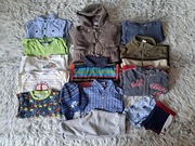 Mega paka 80 86 92 duży zestaw dla chłopaka 15szt