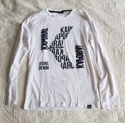 Kaporal Bluzka Biała Granat L