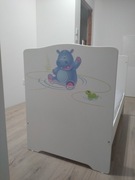 Sprzedam łóżeczko firmy Meblik w bardzo dobrym stanie rozmiar 140/70