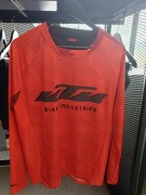 Koszulka KTM FE II Shirt LSL or/red