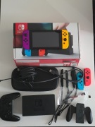 Nintendo Switch V1 BDB | Pro Controller | 4 Joy-Con | 64GB | BOX