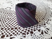 Krawat ZARA MAN - 9 cm - fioletowy